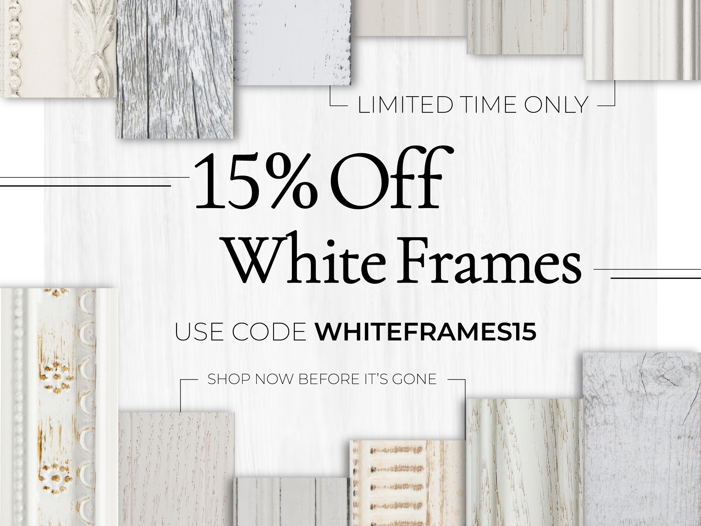 White Frames Banner