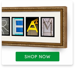 Letter Art Frame