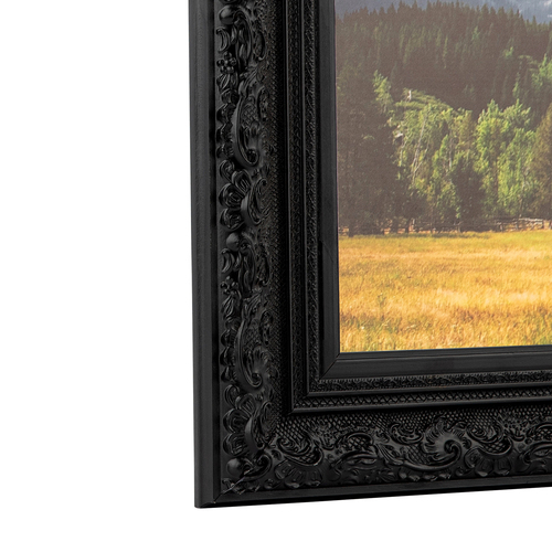 Wood 32x15 Picture Frame Black 32x15 Poster factory Frame Wall Hanging