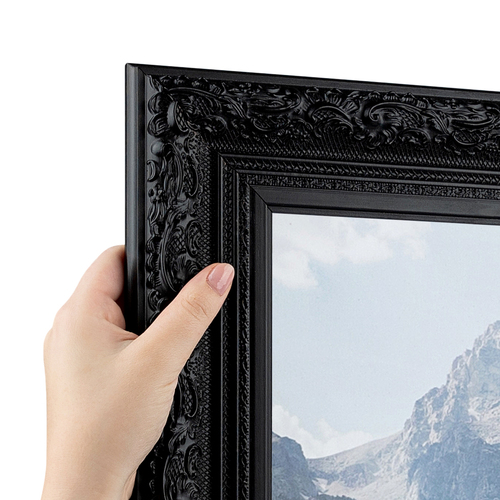 Wood 32x15 Picture Frame Black 32x15 Poster factory Frame Wall Hanging